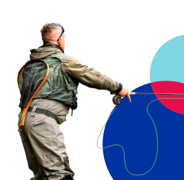 Man Fishing