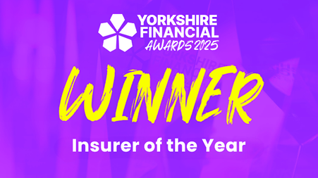 Yorkshire financial insurer of the year award
